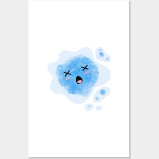 Cute Bacteria Microbes Posters and Art